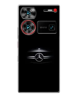 Чохол для ZTE Nubia Z60 Ultra з картинкою «Mercedes — абстрактні лінії»