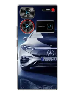 Чехол для ZTE Nubia Z60 Ultra с картинкой «Mercedes EQ — будущее»