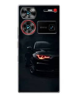 Чехол для ZTE Nubia Z60 Ultra с картинкой «Audi — хищный взгляд»