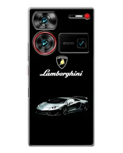 Чехол для ZTE Nubia Z60 Ultra с картинкой «Логотип Lamborghini классика»
