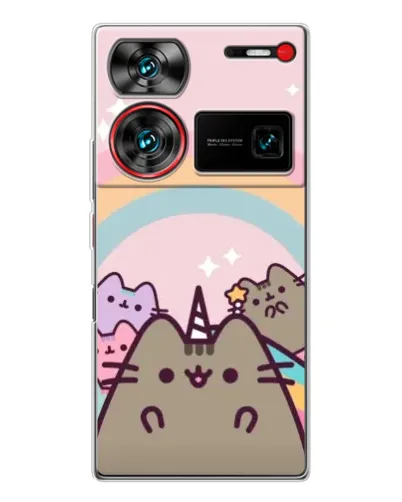 Чохол для ZTE Nubia Z60 Ultra з картинкою «Єдиноріг Pusheen»
