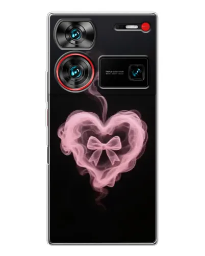 Чехол для ZTE Nubia Z60 Ultra с картинкой «Дымчатое сердце»