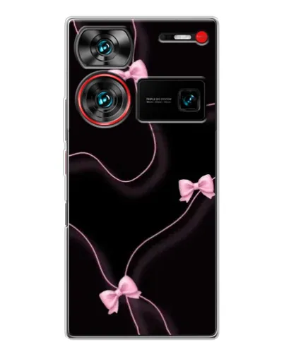 Чехол для ZTE Nubia Z60 Ultra с картинкой «Розовые ленты»