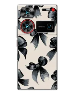 Чехол для ZTE Nubia Z60 Ultra с картинкой «Банты Coquette»