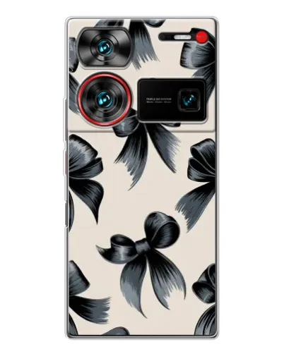 Чехол для ZTE Nubia Z60 Ultra с картинкой «Банты Coquette»