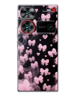 Чехол для ZTE Nubia Z60 Ultra с картинкой «Неоновое кружево»