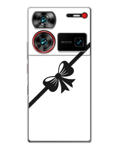Чехол для ZTE Nubia Z60 Ultra с картинкой «Диагональный бант»