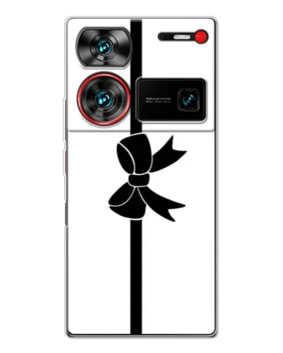 Чехол для ZTE Nubia Z60 Ultra с картинкой «Вертикальный бант»