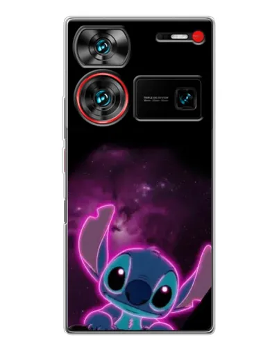Чохол для ZTE Nubia Z60 Ultra з картинкою «Неоновий Stitch»