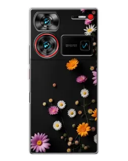 Чехол для ZTE Nubia Z60 Ultra с картинкой «Цветочная композиция»