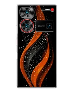 Чехол для ZTE Nubia Z60 Ultra с картинкой «Огненная звездная волна» Чехол для ZTE Nubia Z60 Ultra с картинкой «Огненная звездная волна»