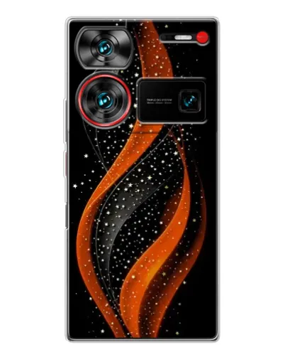 Чехол для ZTE Nubia Z60 Ultra с картинкой «Огненная звездная волна» Чехол для ZTE Nubia Z60 Ultra с картинкой «Огненная звездная волна»