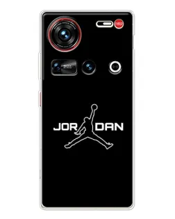 Чехол для ZTE Nubia Z70 Ultra с картинкой «Nike Pink Swirl»