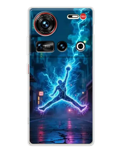Чехол для ZTE Nubia Z70 Ultra с картинкой «Jordan Gold Jumpman»