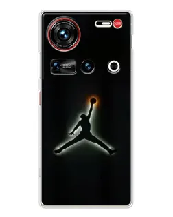 Чехол для ZTE Nubia Z70 Ultra с картинкой «Jordan Gradient Logo»