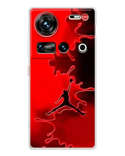 Чехол для ZTE Nubia Z70 Ultra с картинкой «Jordan Red Smoke»