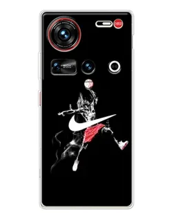 Чехол для ZTE Nubia Z70 Ultra с картинкой «Jordan Jumpman»
