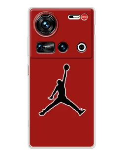 Чехол для ZTE Nubia Z70 Ultra с картинкой «Jordan Red Back»