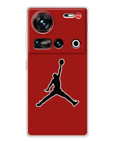 Чехол для ZTE Nubia Z70 Ultra с картинкой «Jordan Red Back»