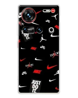 Чехол для ZTE Nubia Z70 Ultra с картинкой «Nike Mix Pattern»