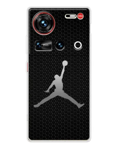 Чехол для ZTE Nubia Z70 Ultra с картинкой «Jordan Dark Carbon»