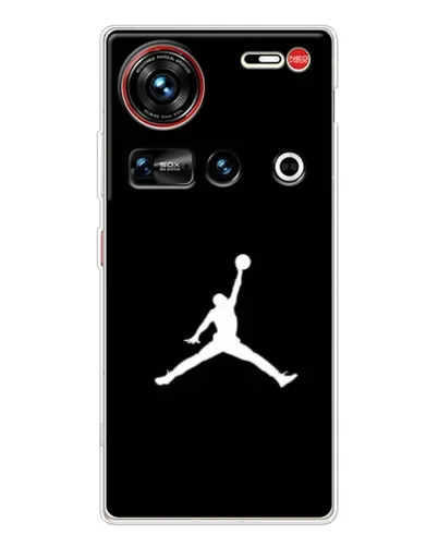 Чехол для ZTE Nubia Z70 Ultra с картинкой «Jordan Silhouette»