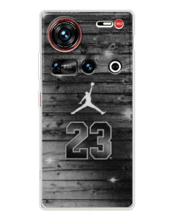 Чехол для ZTE Nubia Z70 Ultra с картинкой «Jordan Carbon 23»