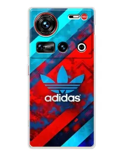Чехол для ZTE Nubia Z70 Ultra с картинкой «Абстракция Adidas»