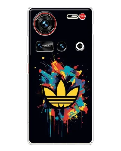 Чехол для ZTE Nubia Z70 Ultra с картинкой «Adidas Splash»