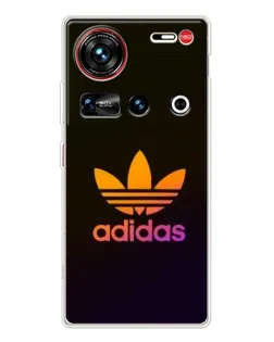 Чехол для ZTE Nubia Z70 Ultra с картинкой «Градиент Adidas»