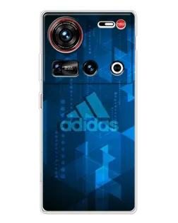 Чехол для ZTE Nubia Z70 Ultra с картинкой «Adidas Sport Art»