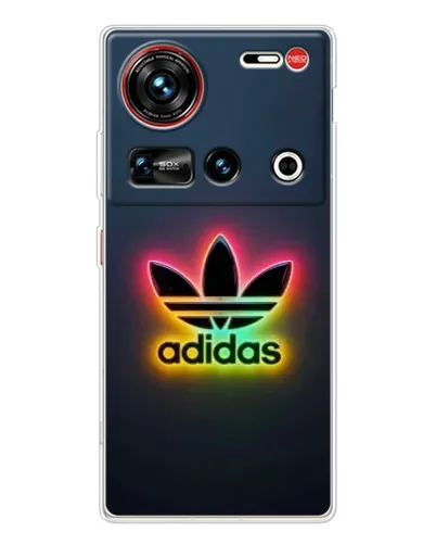 Чехол для ZTE Nubia Z70 Ultra с картинкой «Неоновый Adidas»