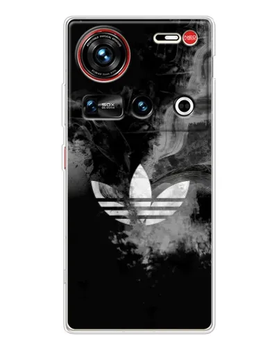 Чехол для ZTE Nubia Z70 Ultra с картинкой «Абстрактный дым Adidas»