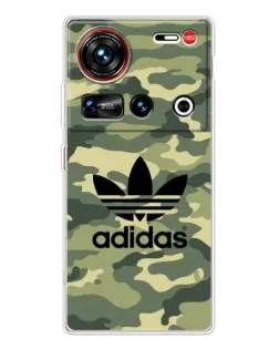 Чехол для ZTE Nubia Z70 Ultra с картинкой «Милитари стиль Adidas»