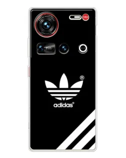 Чехол для ZTE Nubia Z70 Ultra с картинкой «Adidas с диагональными полосами»