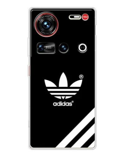 Чехол для ZTE Nubia Z70 Ultra с картинкой «Adidas с диагональными полосами»