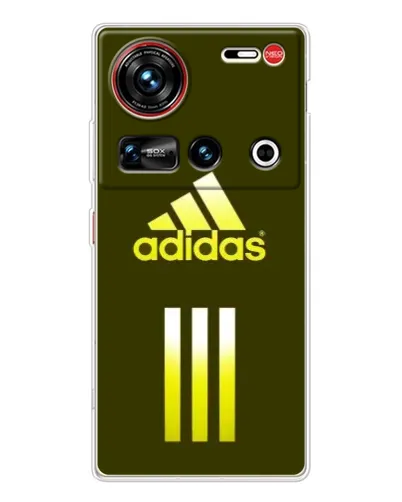 Чехол для ZTE Nubia Z70 Ultra с картинкой «Оливковый градиент Adidas»