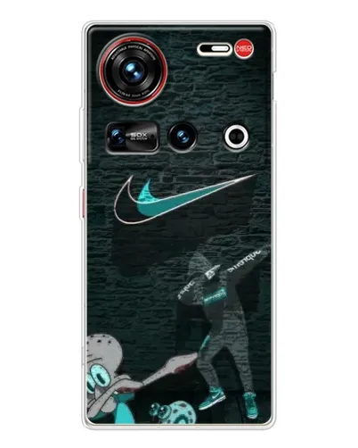 Чехол для ZTE Nubia Z70 Ultra с картинкой «Спортивный арт Nike»
