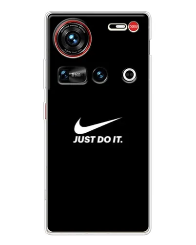 Чехол для ZTE Nubia Z70 Ultra с картинкой «Минимализм от Nike»