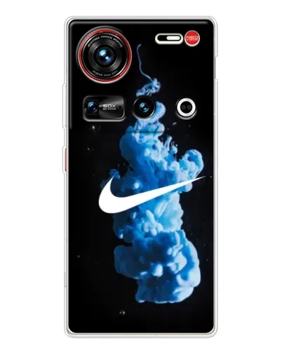 Чехол для ZTE Nubia Z70 Ultra с картинкой «Nike и синий дым»