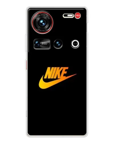 Чехол для ZTE Nubia Z70 Ultra с картинкой «Золотой логотип Nike»