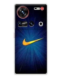 Чохол для ZTE Nubia Z70 Ultra з картинкою «Синій пульс Nike»