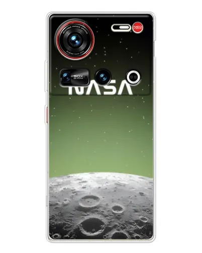 Чехол для ZTE Nubia Z70 Ultra с картинкой «NASA — лунный градиент»