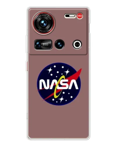 Чехол для ZTE Nubia Z70 Ultra с картинкой «NASA — ретро космос»