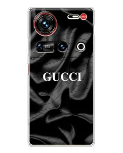 Чехол для ZTE Nubia Z70 Ultra с картинкой «Gucci — шелковые волны»