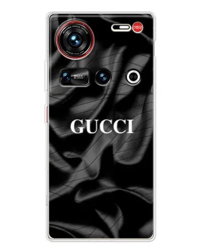 Чехол для ZTE Nubia Z70 Ultra с картинкой «Gucci — шелковые волны» Чехол для ZTE Nubia Z70 Ultra с картинкой «Gucci — шелковые волны»