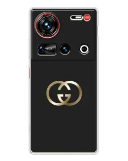 Чехол для ZTE Nubia Z70 Ultra с картинкой «Минимализм Gucci»