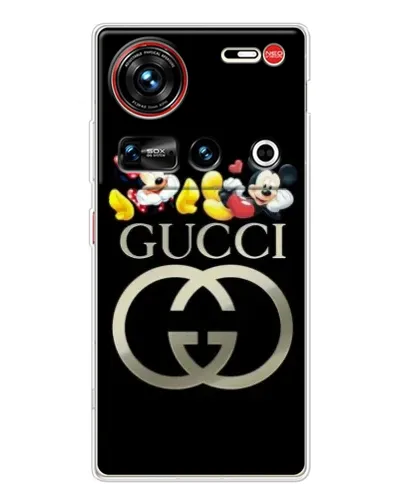 Чехол для ZTE Nubia Z70 Ultra с картинкой «Gucci — герои Disney» Чехол для ZTE Nubia Z70 Ultra с картинкой «Gucci — герои Disney»