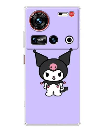 Чехол для ZTE Nubia Z70 Ultra с картинкой «Kuromi — нежный фиолетовый»