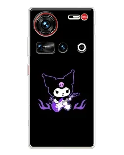 Чехол для ZTE Nubia Z70 Ultra с картинкой «Электрическая Kuromi»